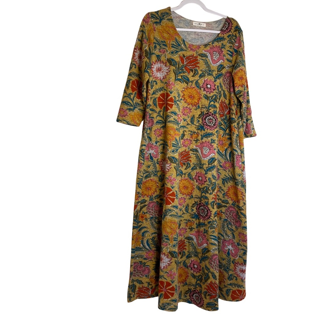 NATURAL LIFE Floral Maxi Dress - Multicolor